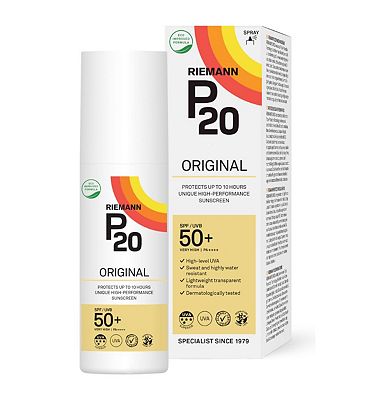P20 Original Suncream Spray SPF50+ 200ml (2)