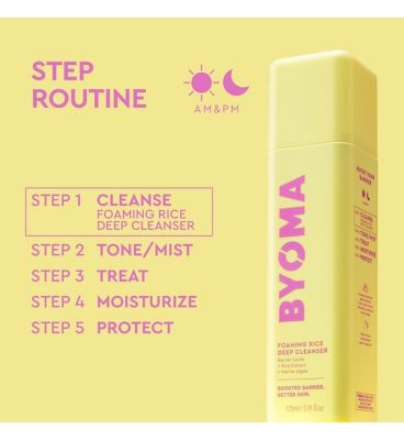 Byoma Foaming Rice Deep Cleanser 175ml (9)