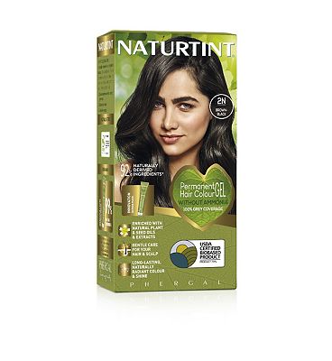 Naturtint Permanent Hair Colour Gel 2N Brown Black 170Ml
