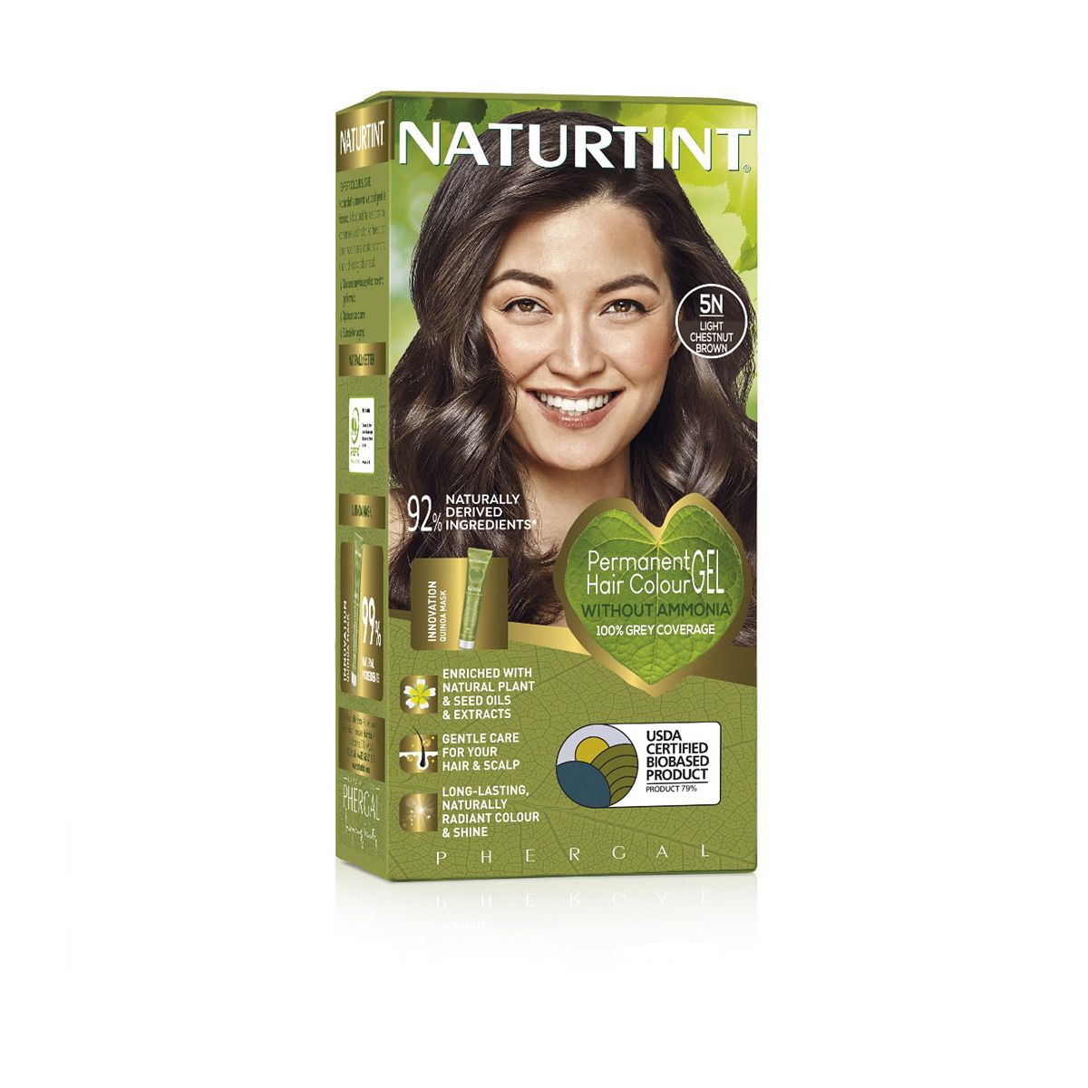 Naturtint Permanent Hair Colour Gel 5N Light Chestnut Brown 170ml