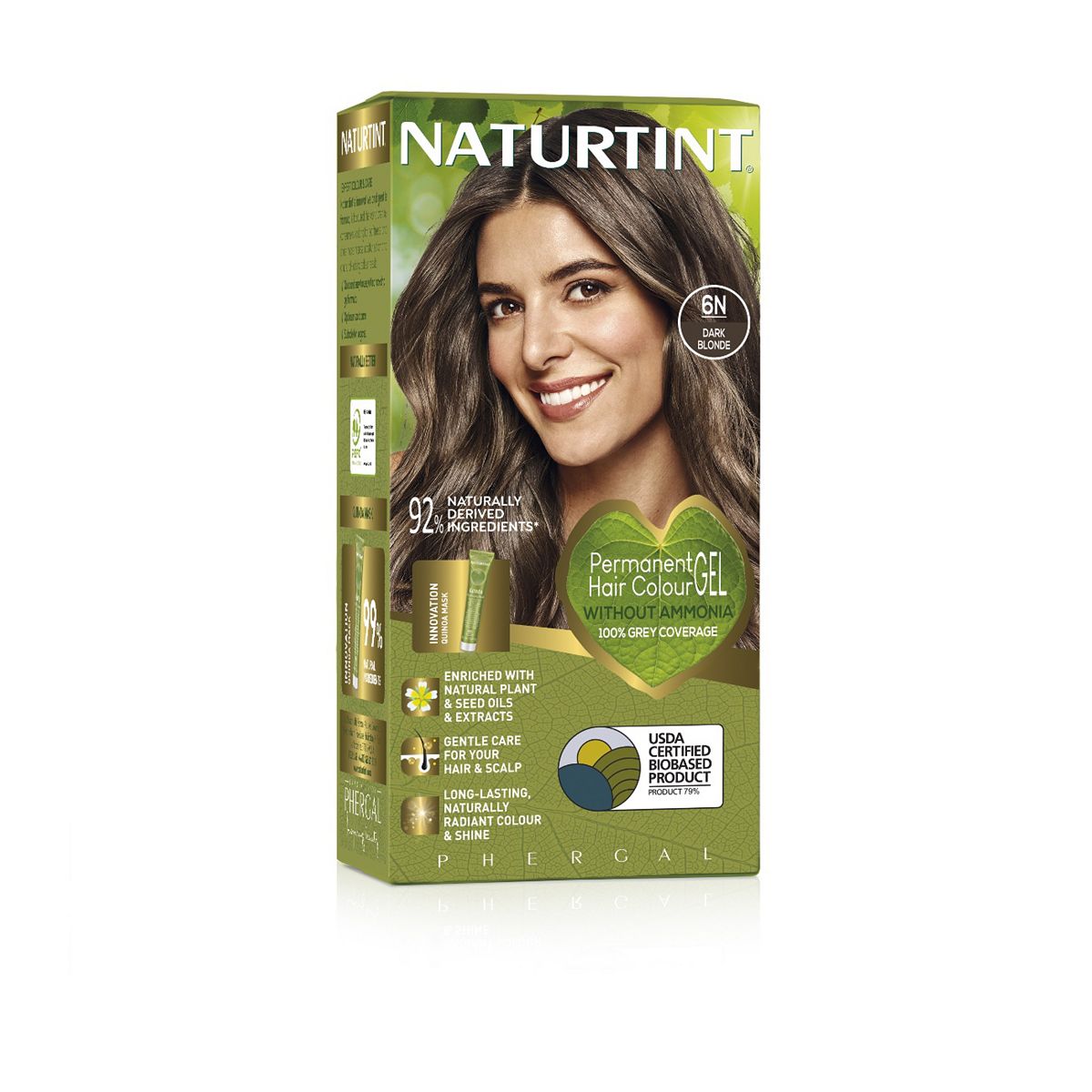 Naturtint Permanent Hair Colour Gel 6N Dark Blonde 170ml