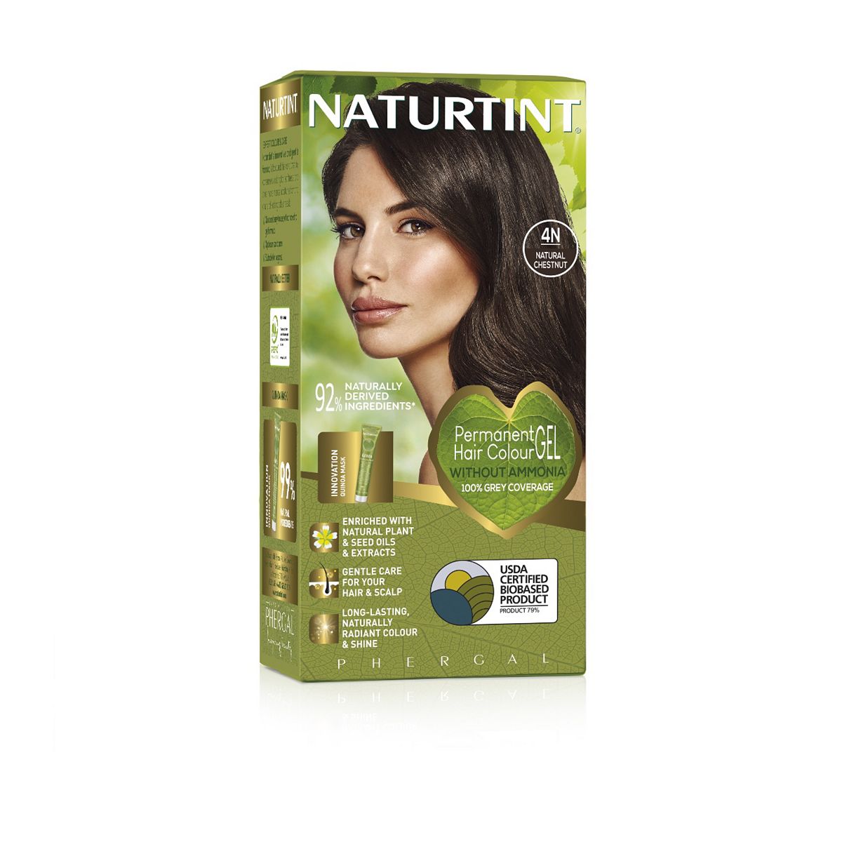 Naturtint Permanent Hair Colour Gel 4N Natural Chestnut 170ml