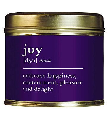 Click to view product details and reviews for Shearer Candles Joy Cinnamon Spice Scented Tin Candle 204g.