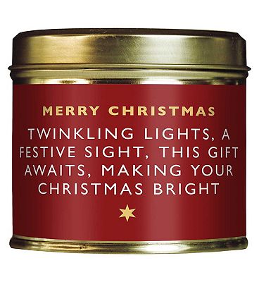 Click to view product details and reviews for Shearer Candles Twinkling Lights Cinnamon Spice Scented Tin Candle 204g.