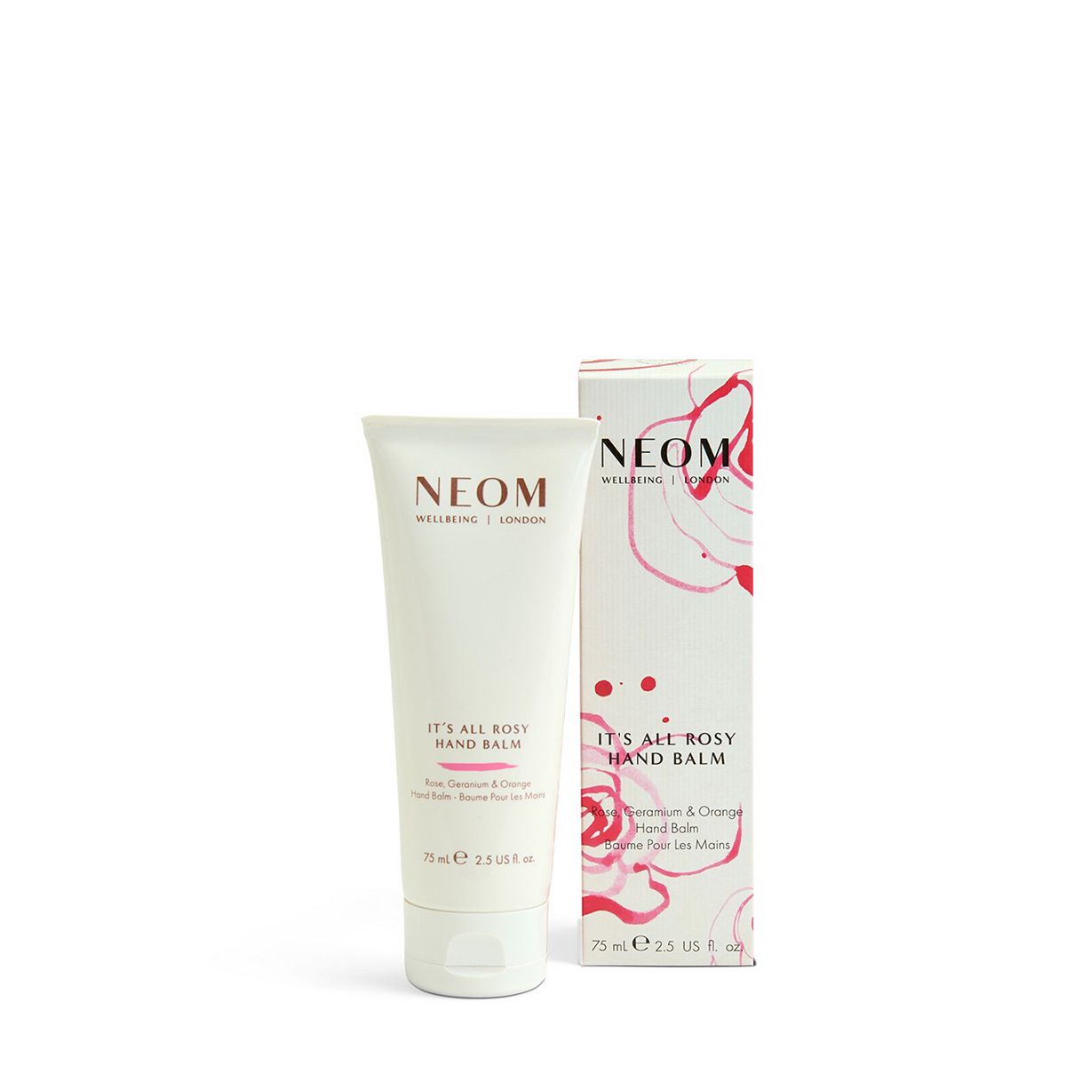 Neom Wellbeing It's All Rosy Hand Balm 75ml