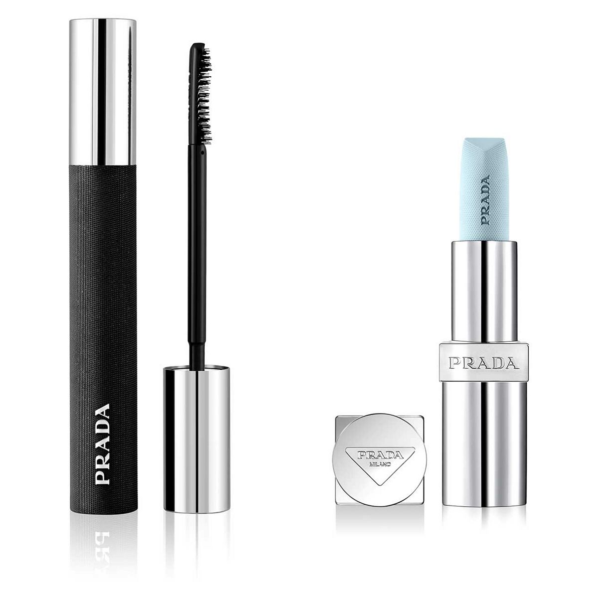 Prada scope Lash Extending Mascara & Blue Lip Balm Duo Bundle