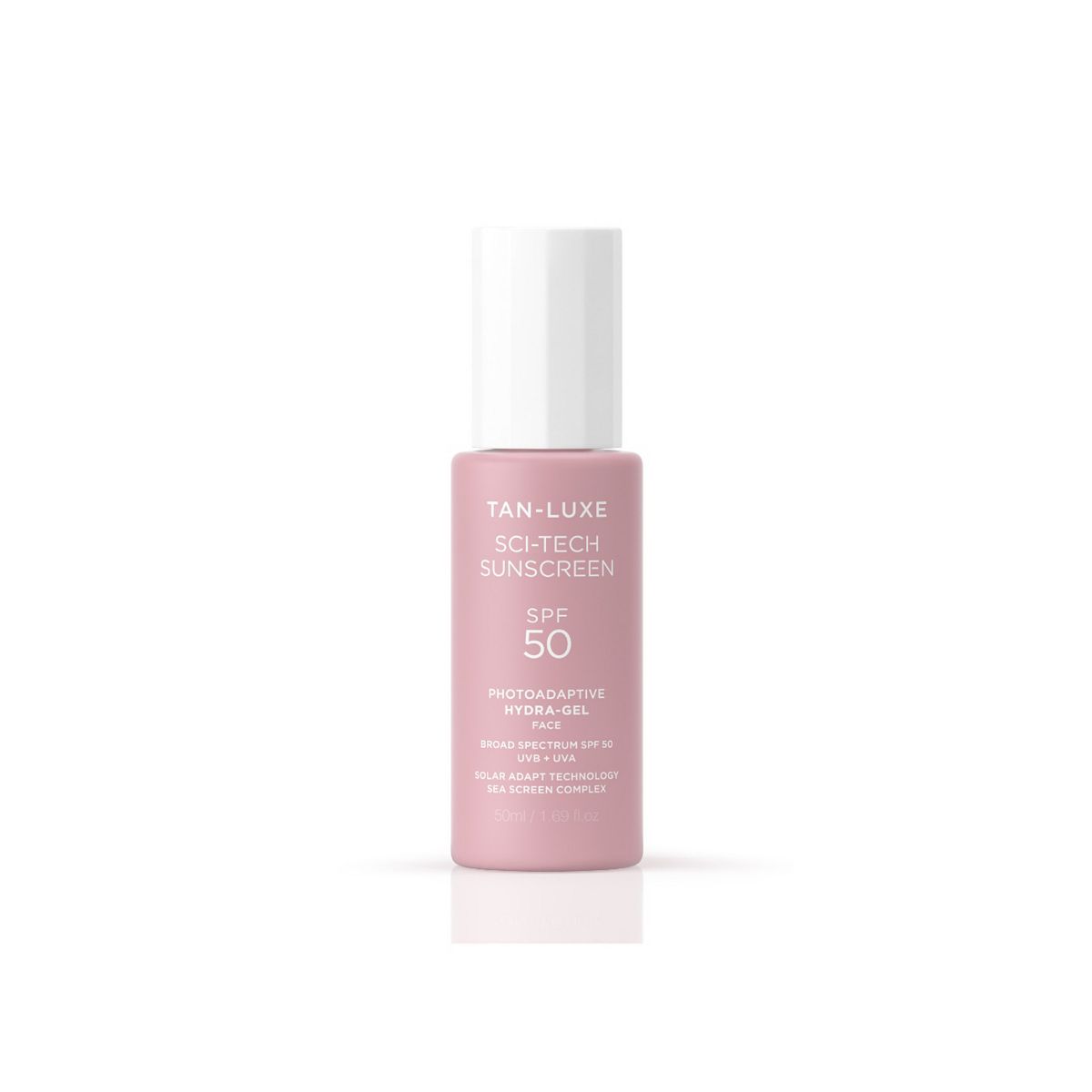 Tan Luxe Tan-Luxe Sci-Tech Sunscreen Spf50 Face Photoadaptive Hydra-Gel 50ml