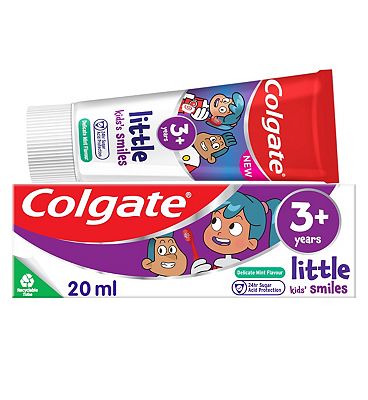 Colgate Little Kids' Smiles 3+ Years Delicate Mint Toothpaste 20ml