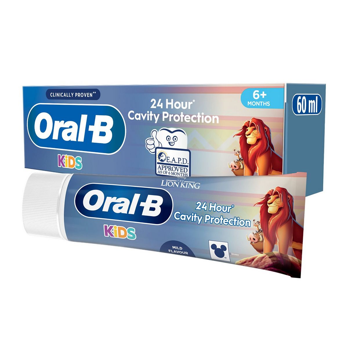 Oral B Oral-B Kids 6 Months+ Lion King Toothpaste Fruity Flavour 60Ml