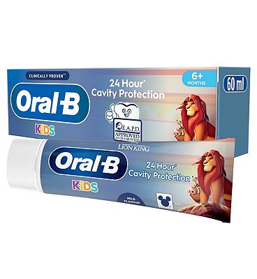 Oral-B Kids 6 Months+ Lion King Toothpaste Fruity Flavour 60ml