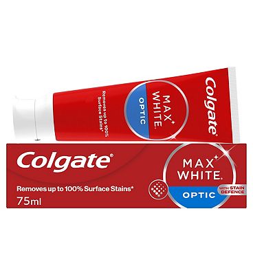 Colgate Max White Optic Teeth Whitening Toothpaste 75Ml