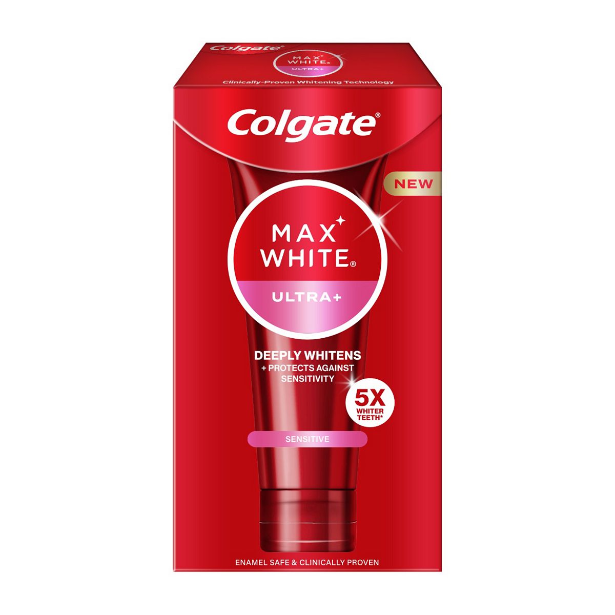 Colgate Max White Ultra+ Sensitive Teeth Whitening Toothpaste 75Ml