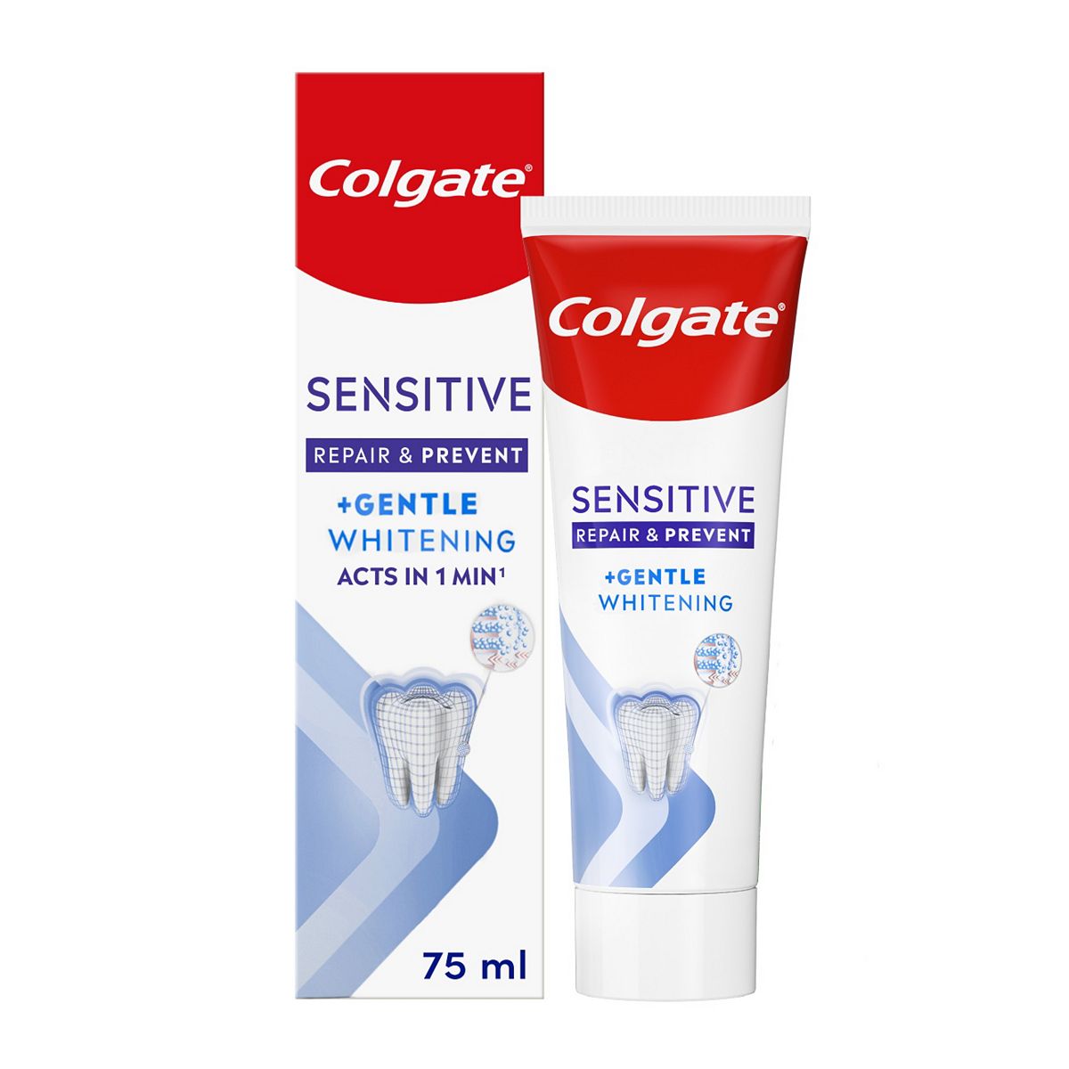 Colgate Sensitive Repair & Prevent + Gentle Whitening Toothpaste 75Ml