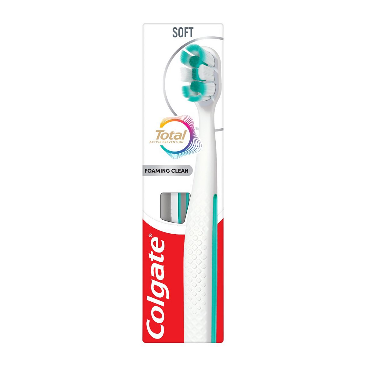 Colgate Total Active Prevention Foaming Clean Soft Manual Toothbrush