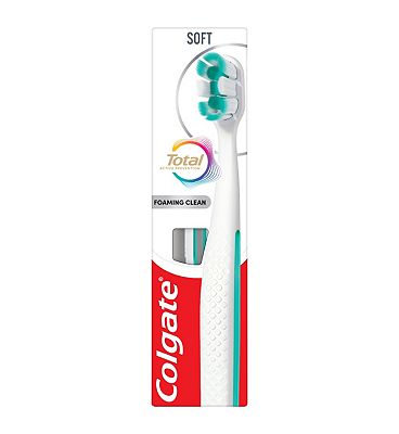 Colgate Total Active Prevention Foaming Clean Soft Manual Toothbrush