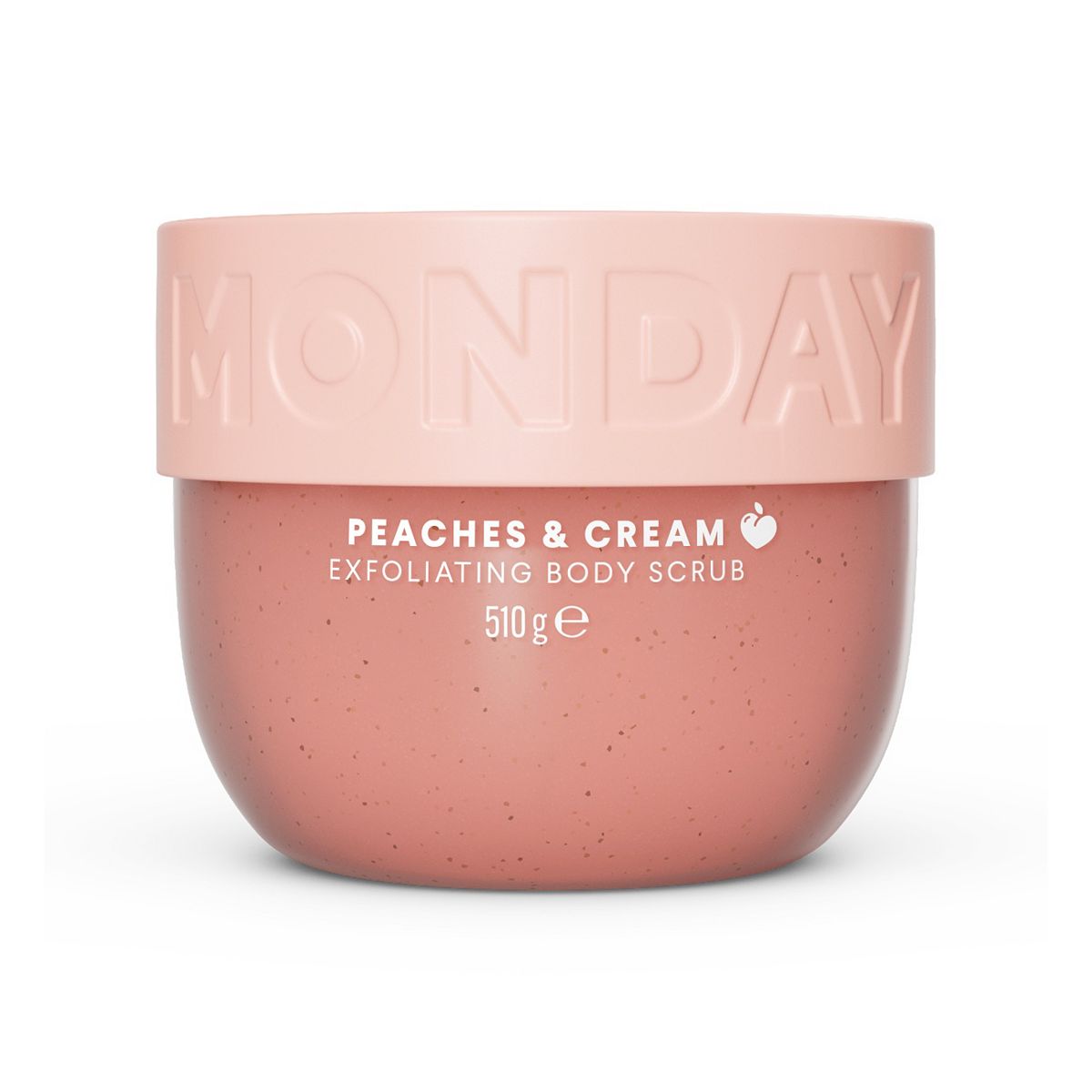 Monday Haircare Exfoliating Body Scrub In Peaches & Cream, 510g