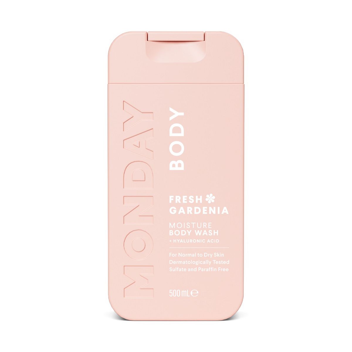 Monday Haircare Moisture Body Wash In Fresh Gardenia 500ml