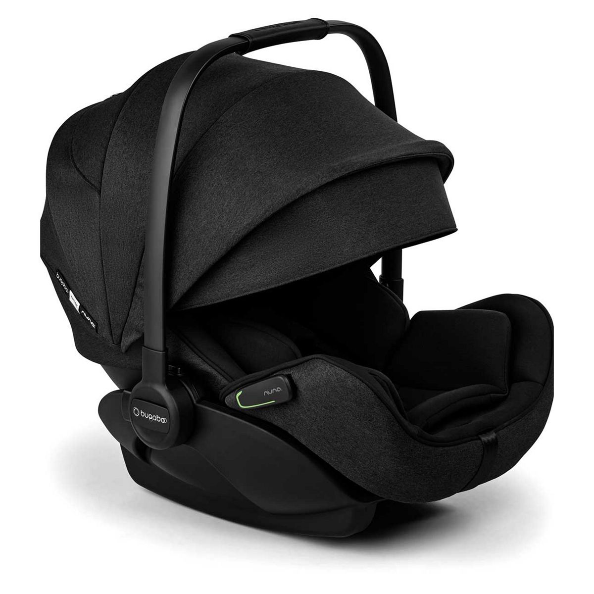 Bugaboo Otter By Nuna Reclining Infant Car Seat In Mineral Washed Black