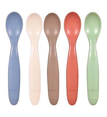 Boots Little + Loved Baby Plastic Weaning Spoons 5S