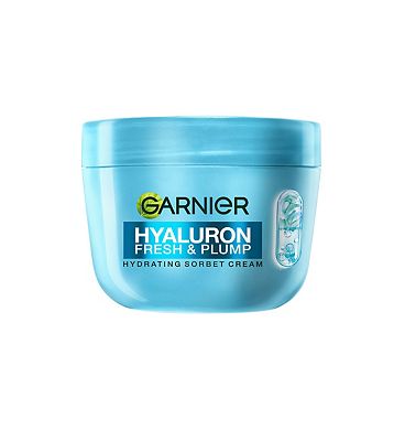 Click to view product details and reviews for Garnier Hyaluron Fresh Plump Hydrating Sorbet Cream With 4 Percent Hyaluronic Acid Niacinamide.