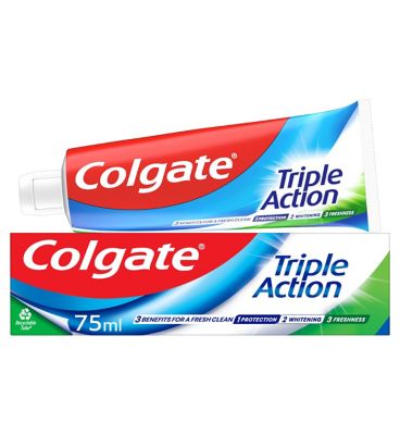 Colgate Triple Action Toothpaste 75ml