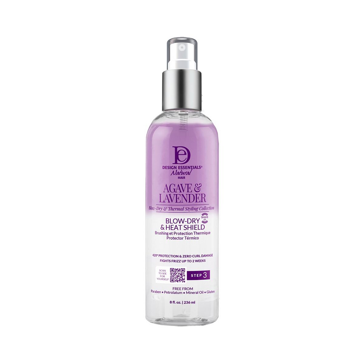 Design Essentials Agave & Lavender Blow-Dry Heat Shield