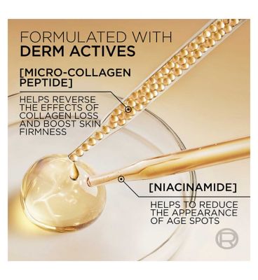 L'Oreal Paris Age Perfect Micro-Collagen Firming Serum - Micro-Collagen Peptides + Niacinamide, 30ml (6)