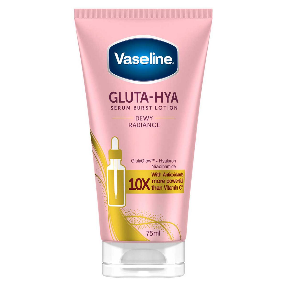 Vaseline Gluta-Hya Dewy Radiance Serum Burst Lotion 75ml