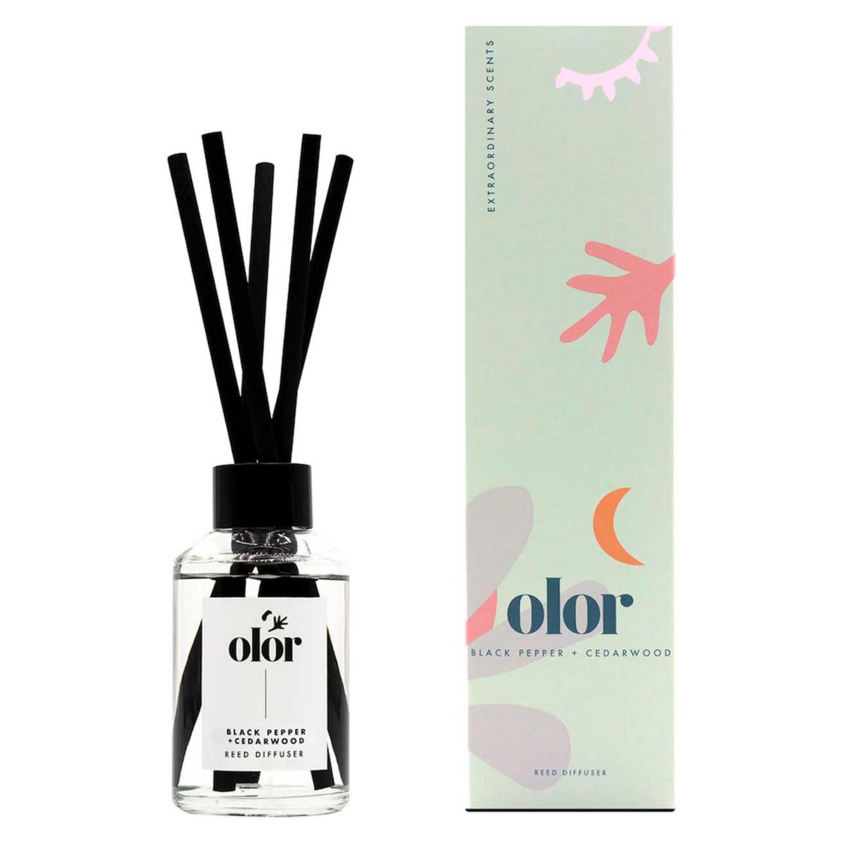 Olor Black Pepper And Cedarwood Reed Diffuser 120Ml