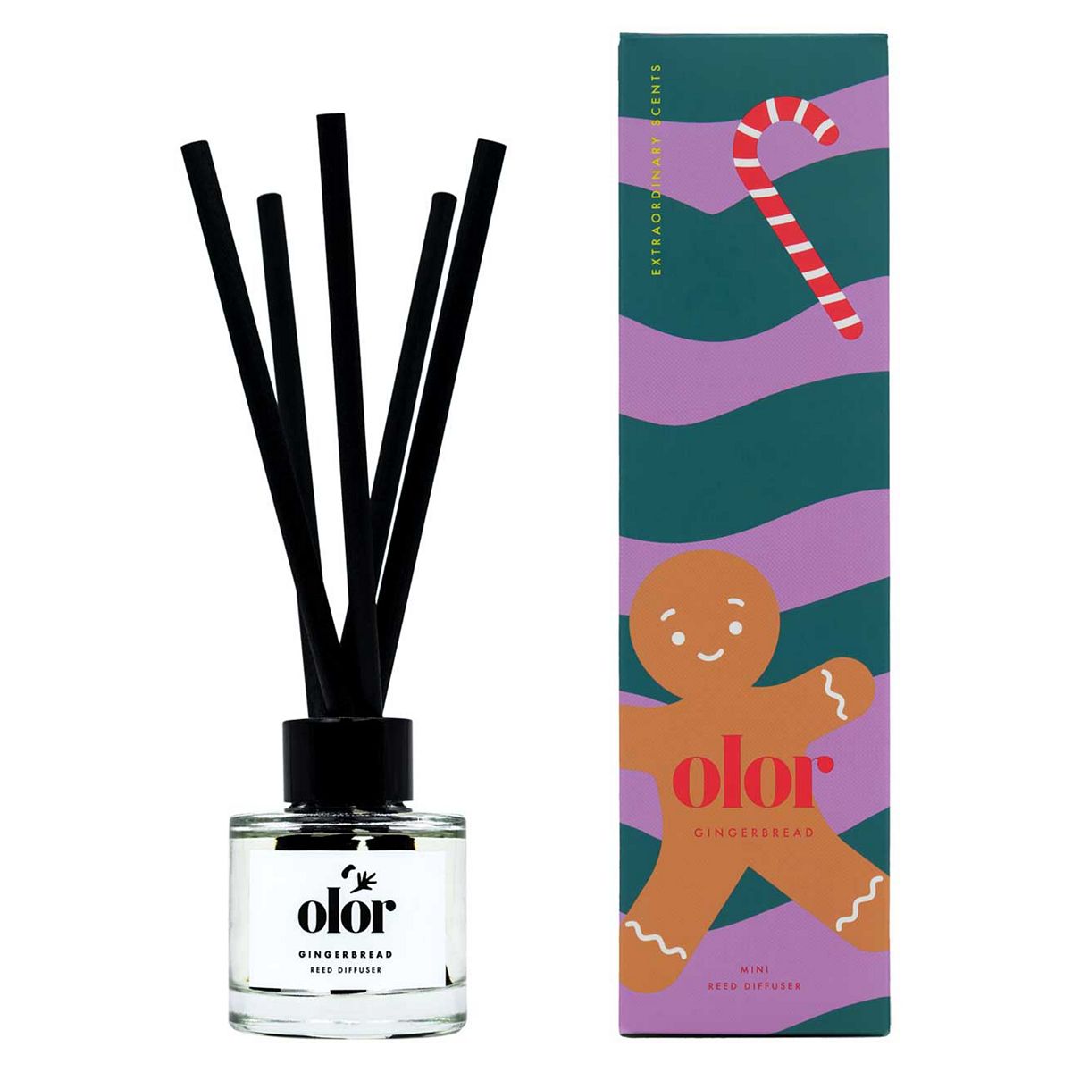 Olor Gingerbread Mini Reed Diffuser 50Ml