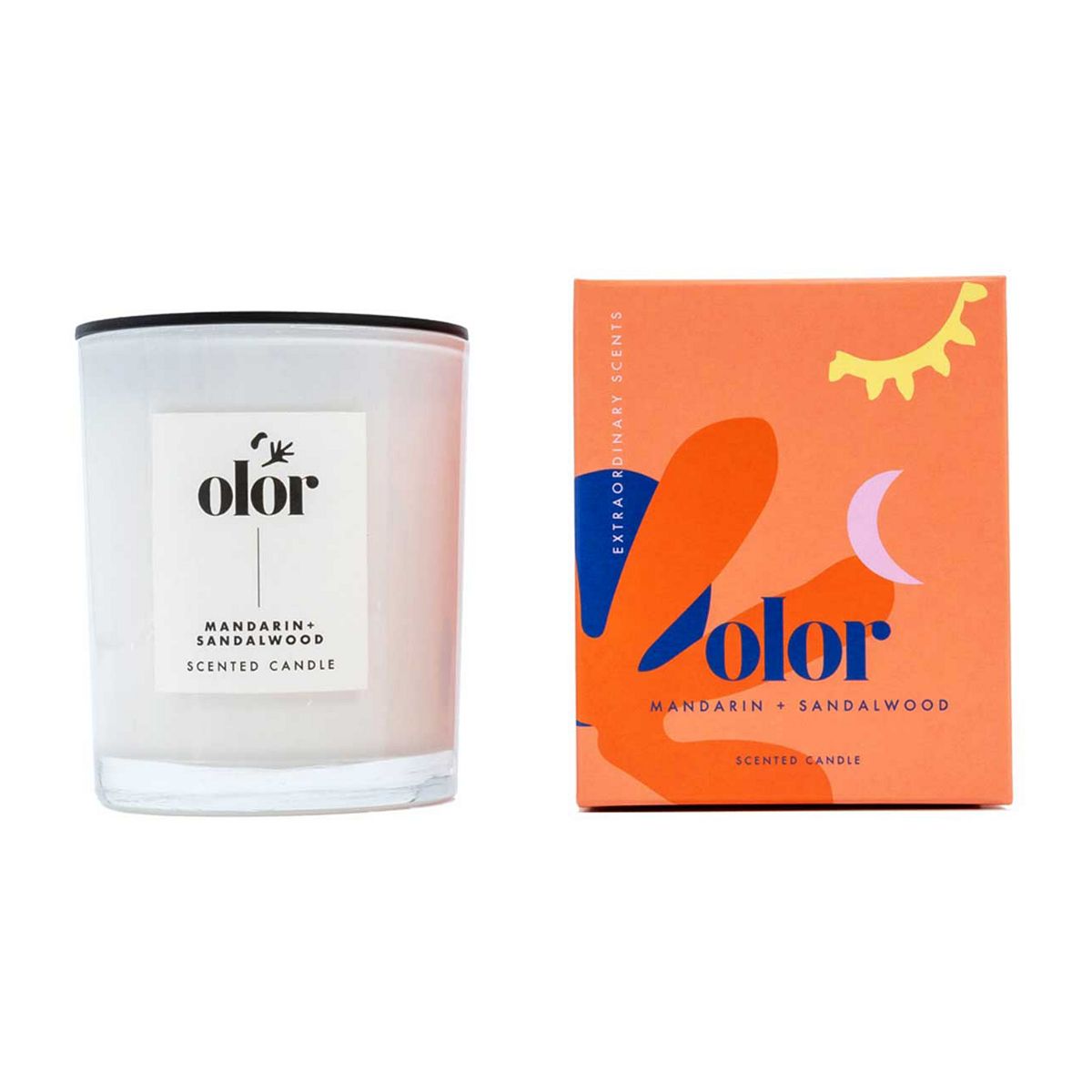 Olor Mandarin And Sandalwood Classic Candle 180G