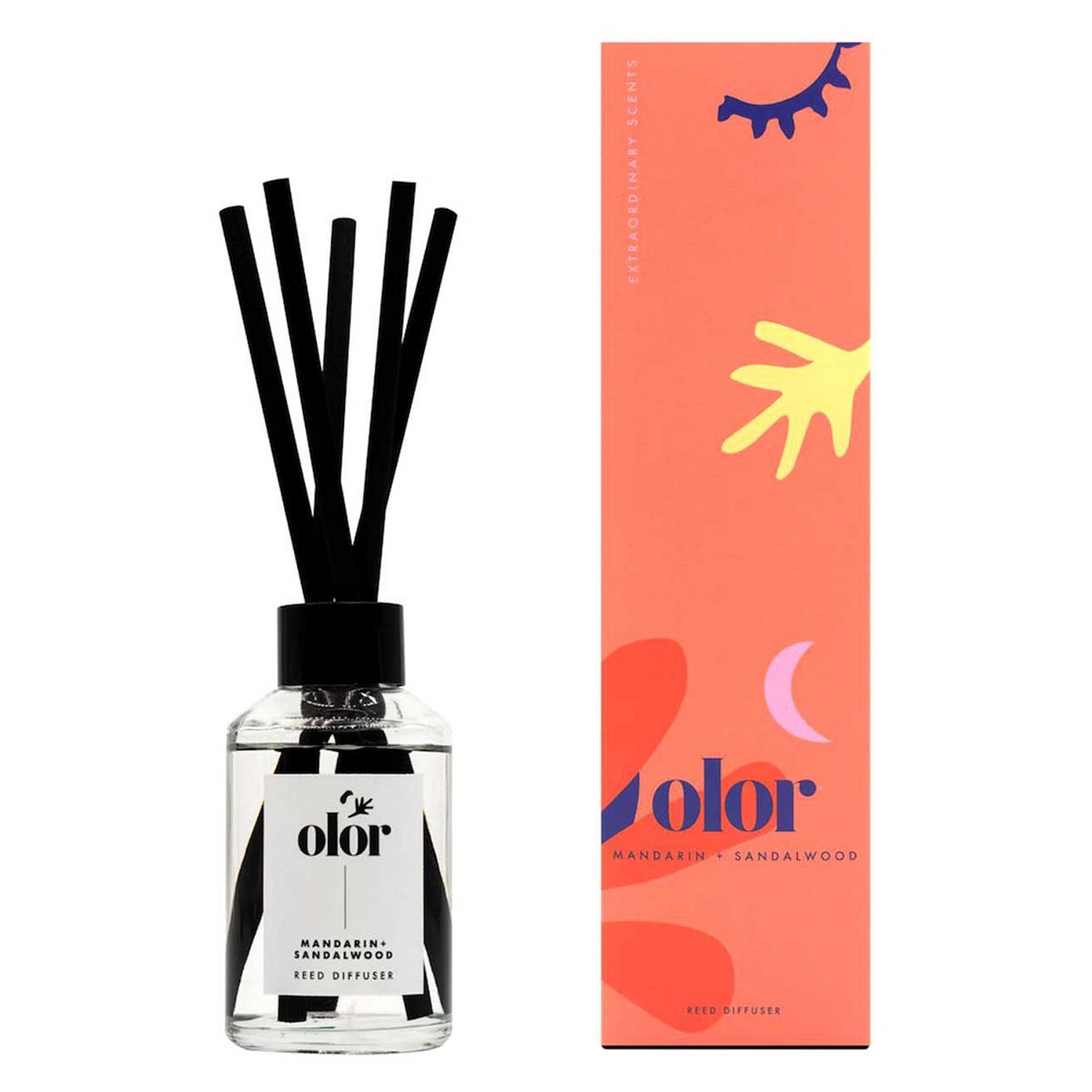 Olor Mandarin And Sandalwood Reed Diffuser 120Ml