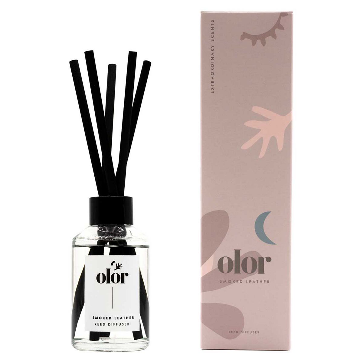 Olor Smoked Leather Reed Diffuser 120Ml