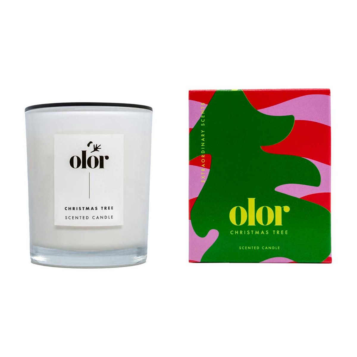 Olor Christmas Tree Classic Candle 180G
