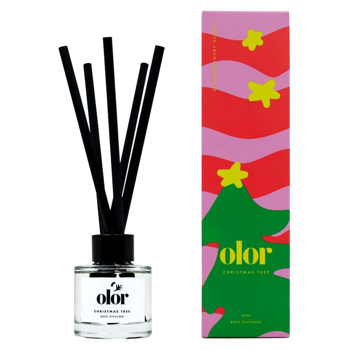 Olor Christmas Tree Mini Reed Diffuser 50Ml
