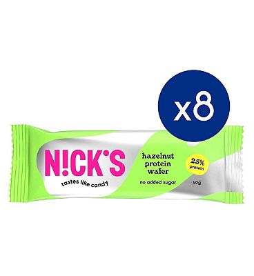 Nicks Nick's Protein Wafer Hazelnut 8S Bundle