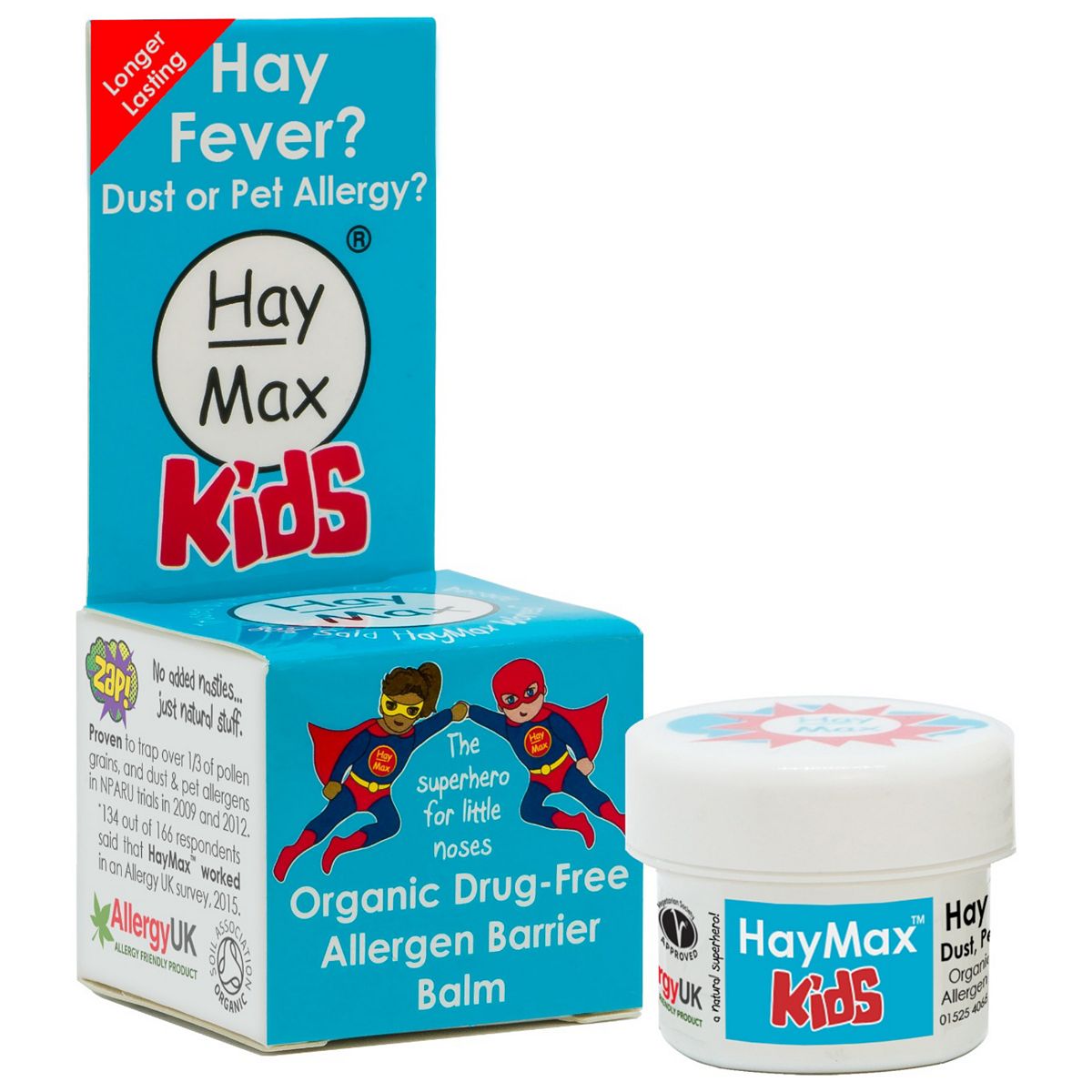 Haymax Kids Organic Drug Free Allergen Barrier Balm 5ml