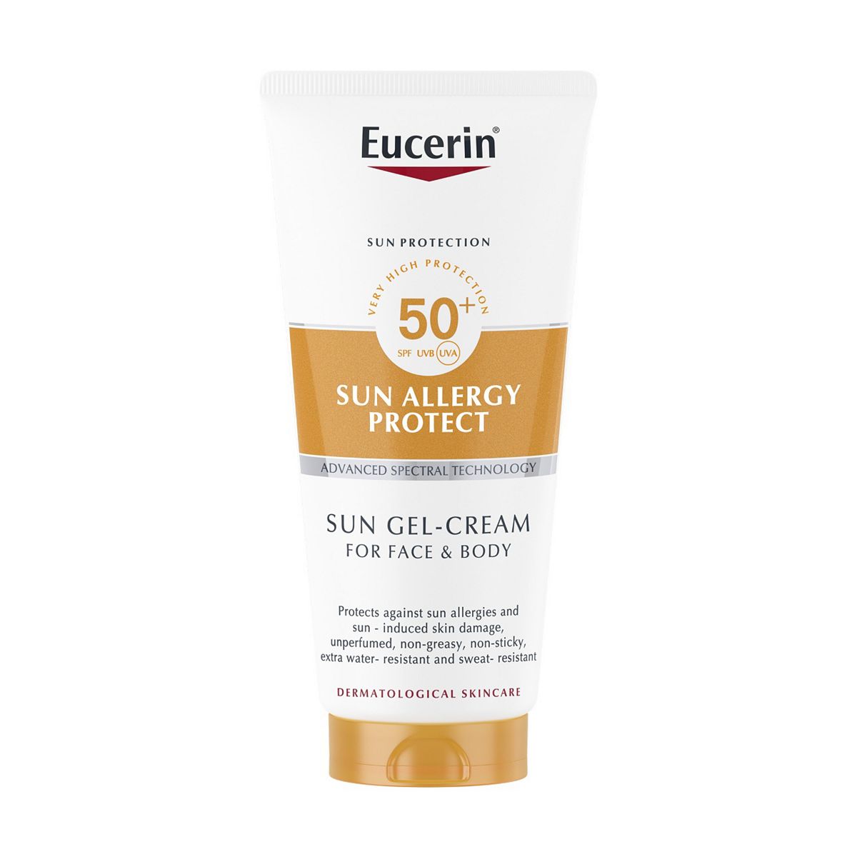 Eucerin Sun Allergy Protection Cream For Face & Body Spf 50+200 ml, 200ml