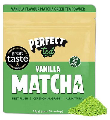 Perfect Ted Perfectted Vanilla Matcha Green Tea Powder, 75g