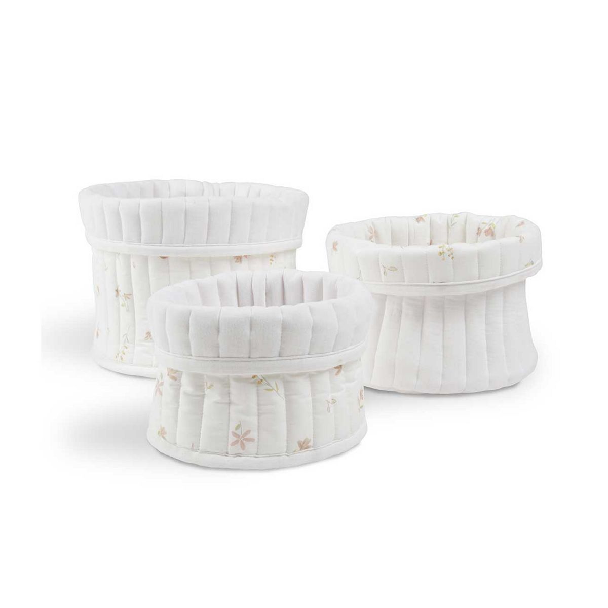 Cuddleco 3 Pack Storage Basket Cashmere Meadow