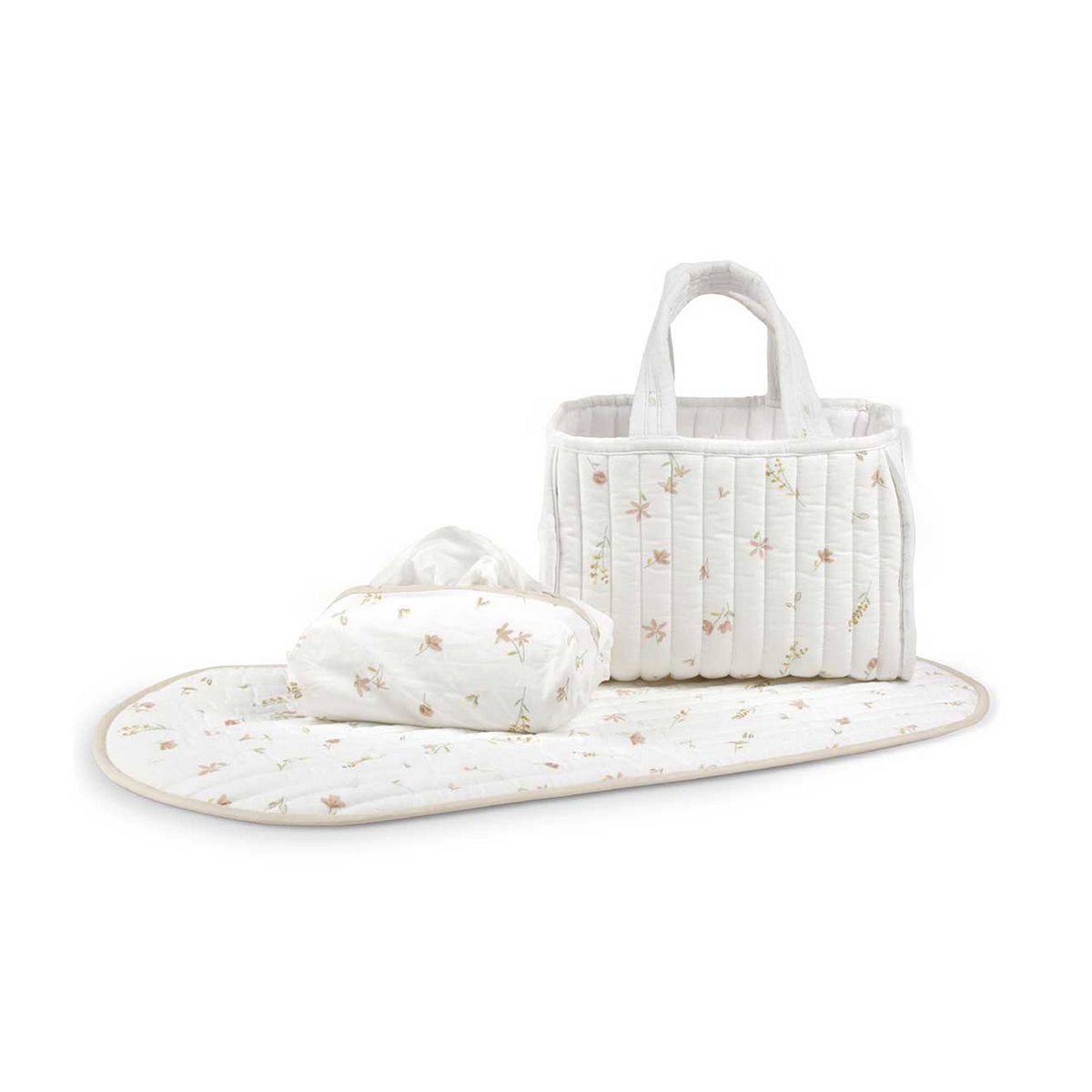 Cuddleco Changing Set Cashmere Meadow