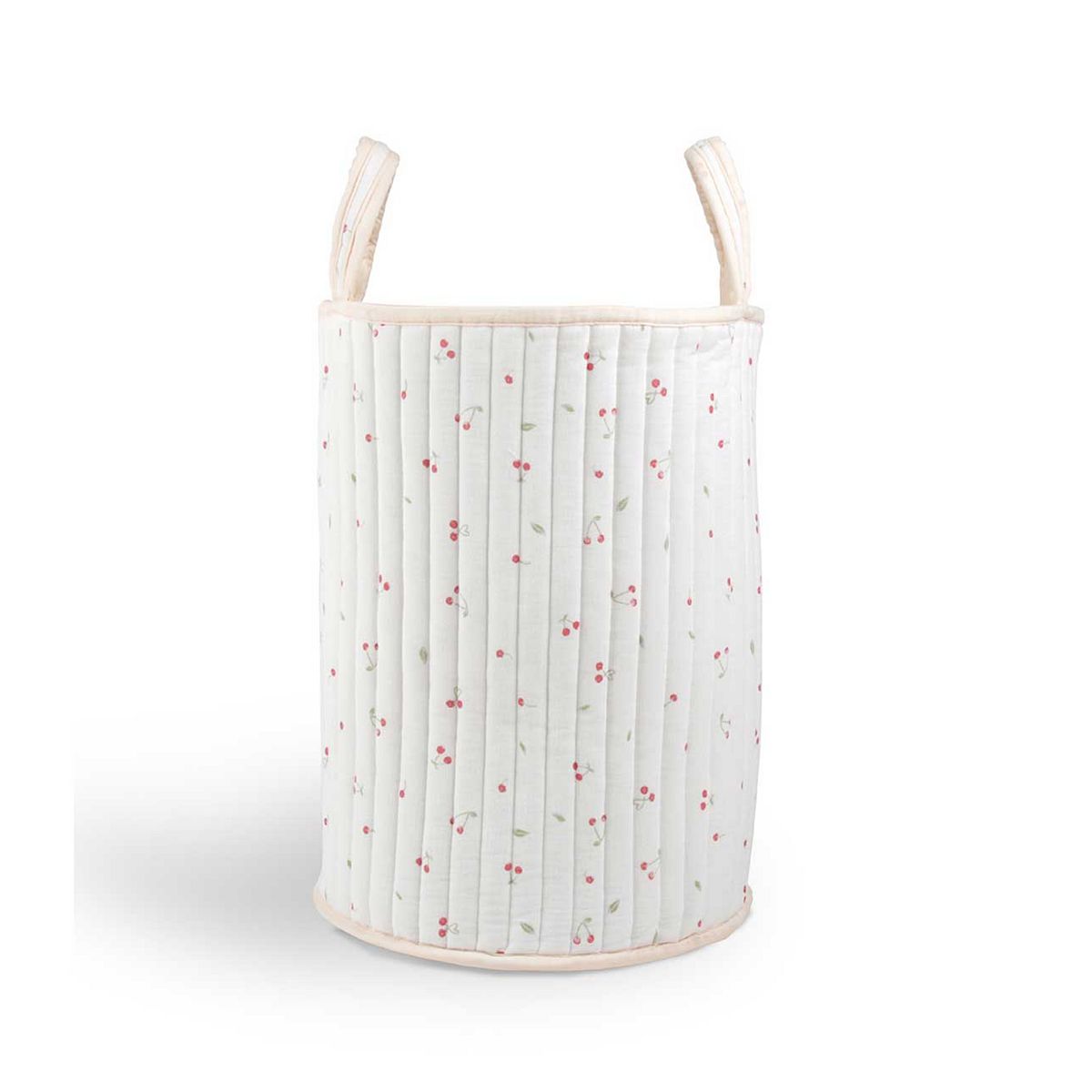 Cuddleco Large Laundry Storage Basket Ditsy Cherry
