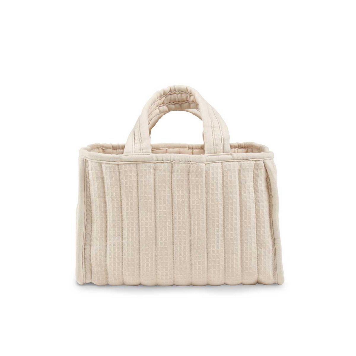 Cuddleco Nappy Caddy Cashmere Waffle