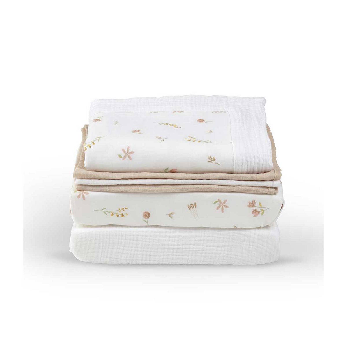 Cuddleco Universal Crib/Co Sleeper Bedding Set Cashmere Meadow