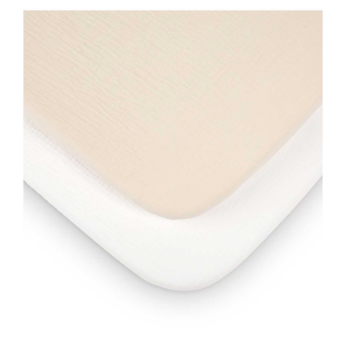 Cuddleco Universal Crib/Co Sleeper Sheets 2 Pack Cashmere Waffle