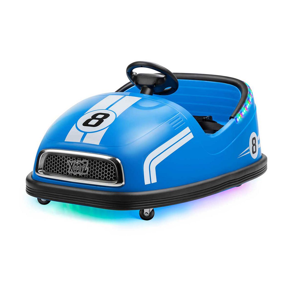 Xootz 2 Person Bumper Car Electric Ride On Blue