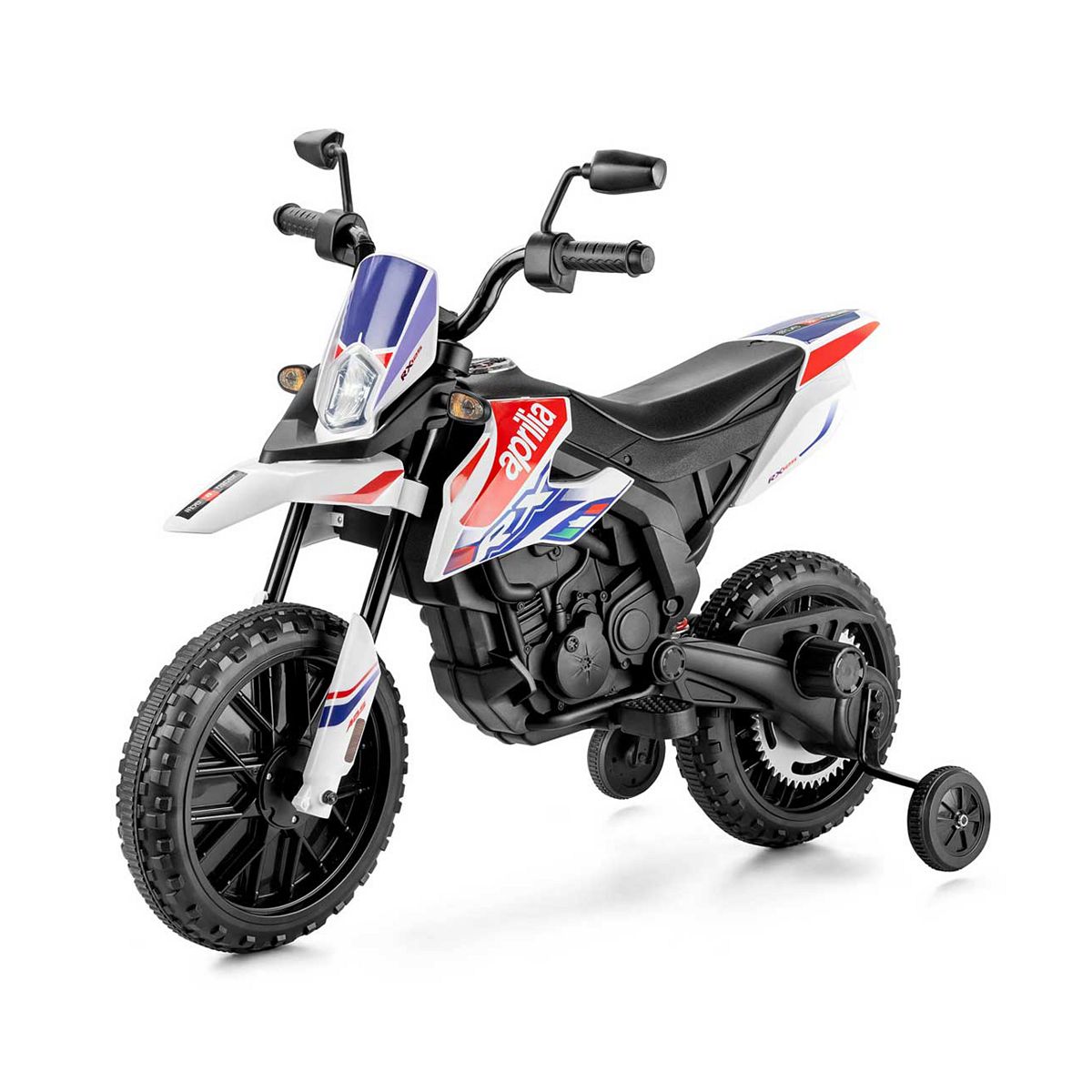 Xootz Aprilia Motorbike Electric Ride On White