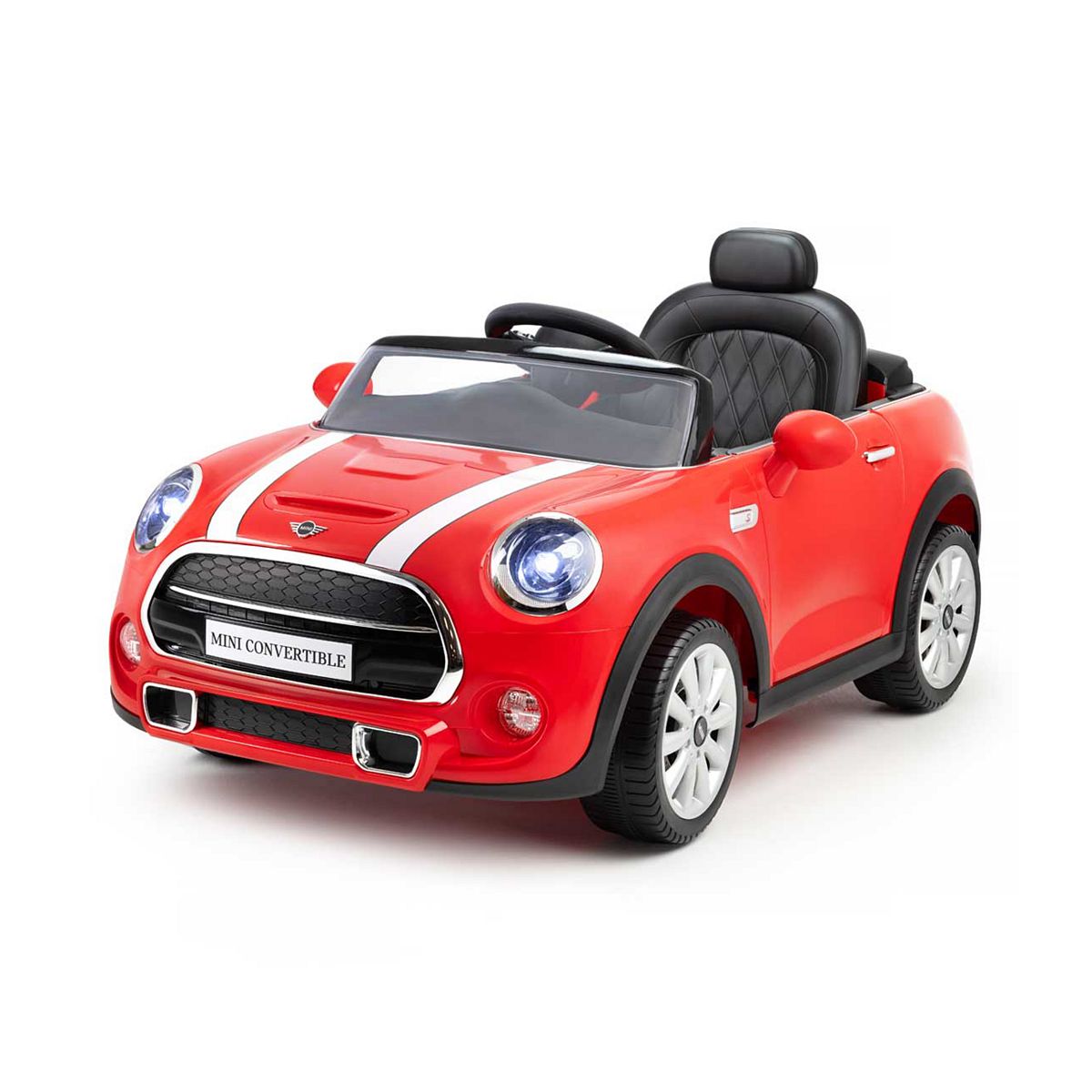 Xootz Mini Cooper Convertible Electric Ride On Red