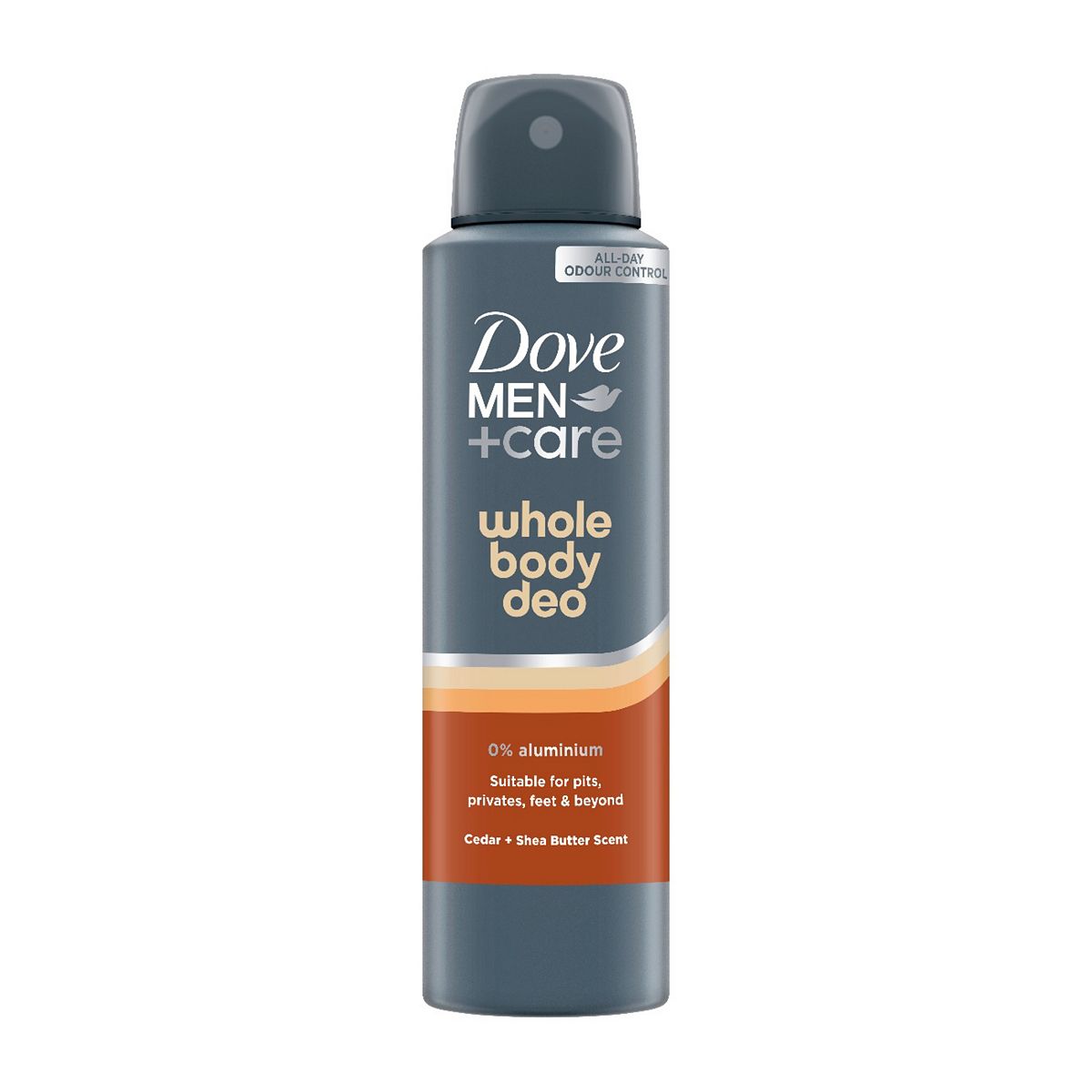 Dove Men+Care Cedar & Shea Butter Whole Body Deodorant 150Ml
