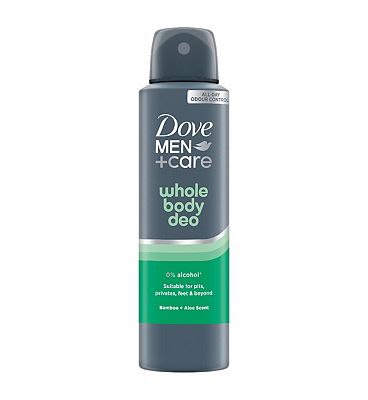 Dove Men+Care Bamboo & Aloe Whole Body Deodorant, 150ml